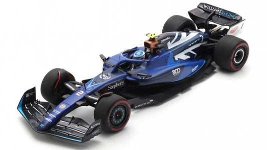 Spark Model - WILLIAMS F1 N.2 BRITISH GP (WILLIAMS 800th GP) LOGAN SARGEANT 1:18 - Cod. 18S953