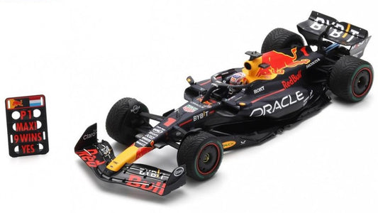 Spark Model - RED BULL N.1 WINNER DUTCH GP 2023 MAX VERSTAPPEN 2023 W/PIT BOARD 1:18 - Cod. 18S959