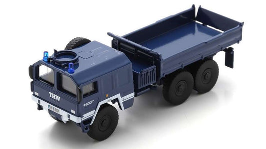 Schuco - MAN KAT1 3 AXLE DUMPER THW BLUE 1:87 - Cod. SH452679400
