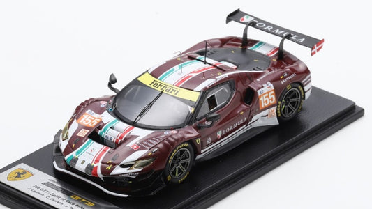 Looksmart - FERRARI 296 GT3 N.155 LE MANS 2024 LAURSEN-LAURSEN-TAYLOR 1:43 - Cod. LSLM186