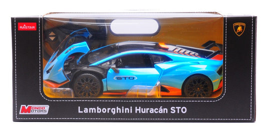 Mondo Motors - LAMBORGHINI HURACAN STO RADIOCOMANDO LIGHT BLUE 1:14 - Cod. MM63707
