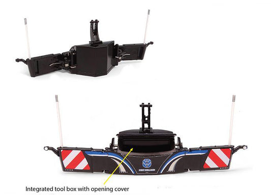 Universal Hobbies - TRACTOR BUMPER SAFETYWEIGHT NEW HOLLAND VERSION 1:32 - Cod. UH6685
