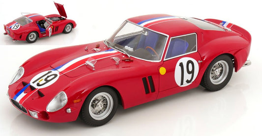 Kk Scale - FERRARI 250 GTO N.19 2nd 24 H LE MANS 1962 NOBLET-GUICHET 1:12 - Cod. KKDC120125