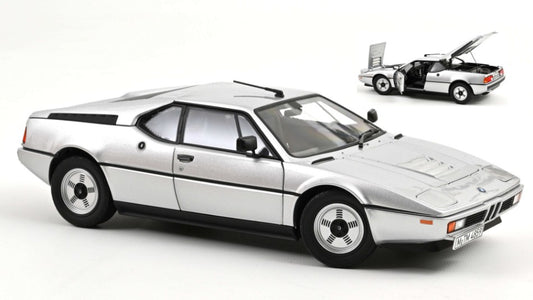 Norev - BMW M1 1980 SILVER METALLIC 1:18 - Cod. NV183226