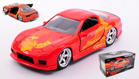 Jada Toys - MAZDA RX-7 FAST & FURIOUS ORANGE 1:32 - Cod. JADA31442