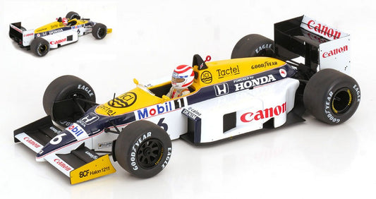 Modelcargroup - WILLIAMS FW11 N.6 BRAZILIAN GP 1986 N.PIQUET 1:18 - Cod. MCG18626