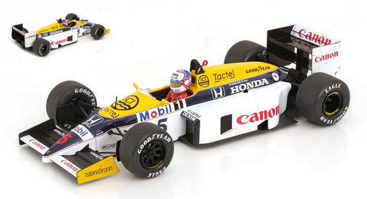 Modelcargroup - WILLIAMS FW11 N.5 BRITAIN GP 1986 N.MANSELL 1:18 - Cod. MCG18627