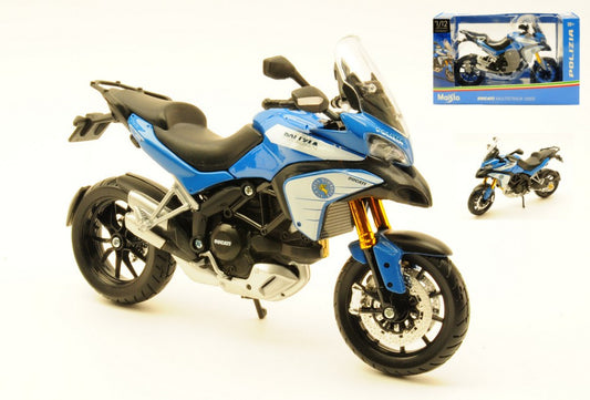 Maisto - MOTO DUCATI MULTISTRADA POLIZIA ITALIANA 1:12 - Cod. MI10013POL