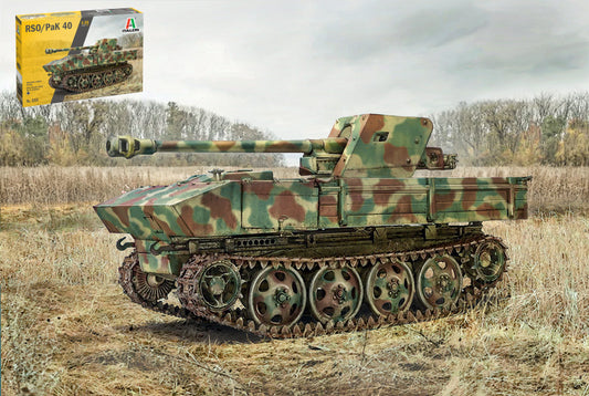 Italeri - 7,5 cm RSO WITH PAK40 KIT 1:35 - Cod. IT0355