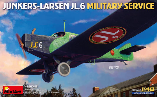 Miniart - JUNKERS-LARSEN JL.6 MILITARY SERVICE KIT 1:48 - Cod. MIN48013