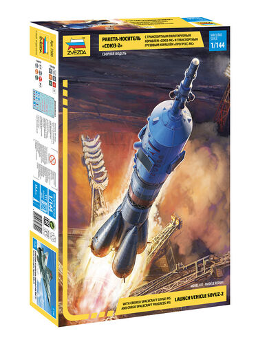 Zvezda - SOYUZ ROCKET KIT 1:144 - Cod. Z7500