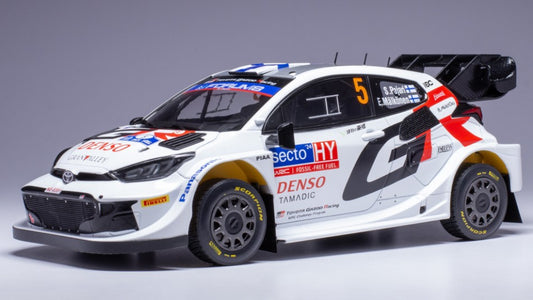 Ixo Model - TOYOTA GR YARIS WRC N.5 RALLY FINLAND 2024 PAJARI-MALKONEN 1:18 - Cod. 18RMC217