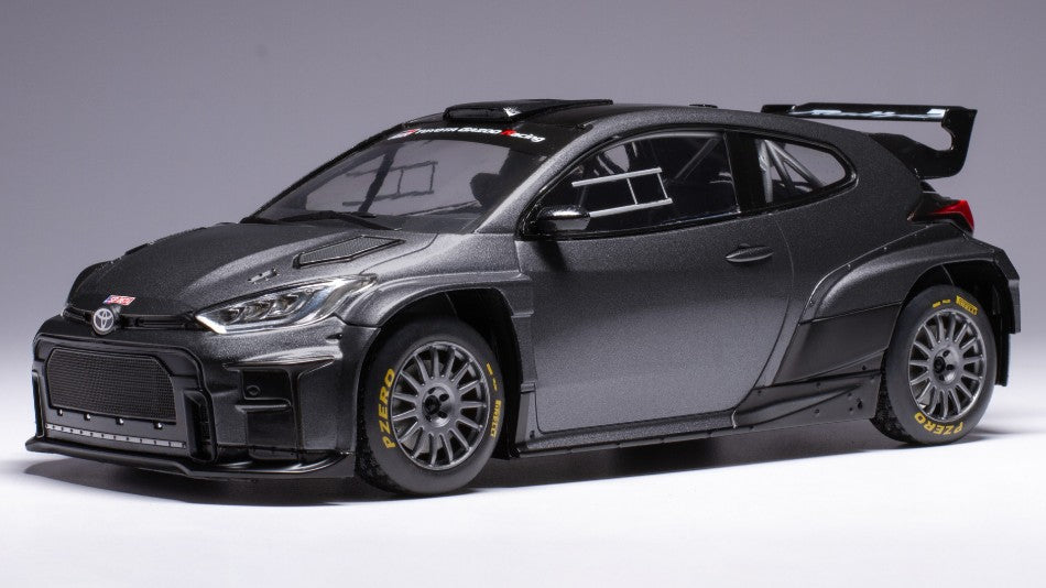 Ixo Model - TOYOTA GR YARIS RALLY2 GREY 2024 1:18 - Cod. 18CMC210