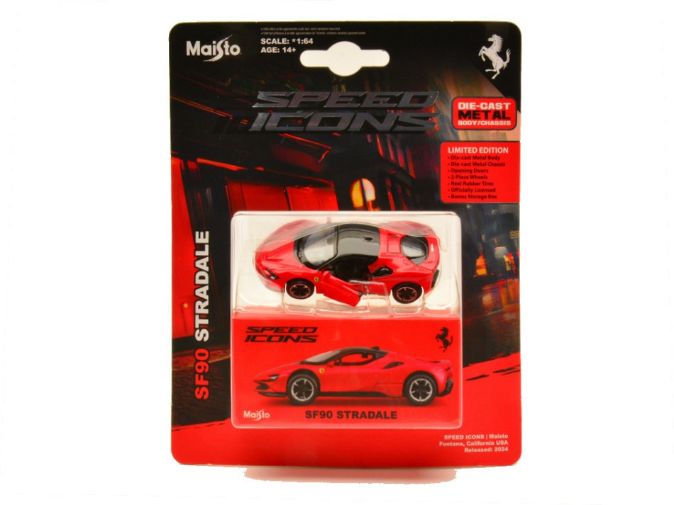 Maisto - FERRARI SF90 STRADALE RED 1:64 - Cod. MI15703R