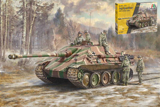 Italeri - SD.KFZ.173 JAGDPANTHER WITH CREW KIT 1:35 - Cod. IT6564