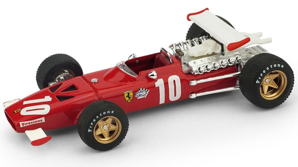 Brumm - FERRARI 312 F1 PEDRO RODRIGUEZ 1969 N.10 6th ITALY GP 1:43 - Cod. BM0256