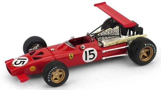 Brumm - FERRARI CHRIS AMON 1969 N.15 SPAIN GP 1:43 - Cod. BM0301