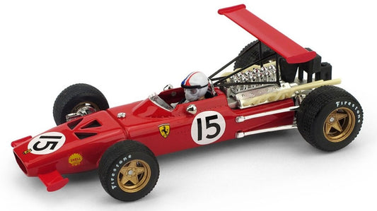 Brumm - FERRARI CHRIS AMON 1969 N.15 SPAIN GP W/PILOTE 1:43 - Cod. BM0301CH
