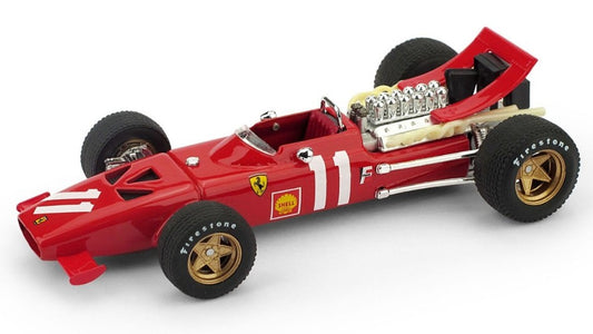Brumm - FERRARI CHRIS AMON 1969 N.11 MONTECARLO GP 1:43 - Cod. BM0303
