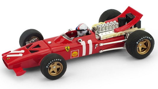 Brumm - FERRARI CHRIS AMON 1969 N.11 MONTECARLO GP W/PILOTE 1:43 - Cod. BM0303CH