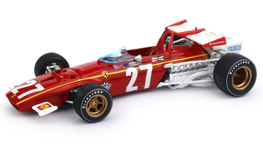 Brumm - FERRARI 312 B J.ICKX 1970 N.27 8th BELGIUM GP 1:43 - Cod. BM0444
