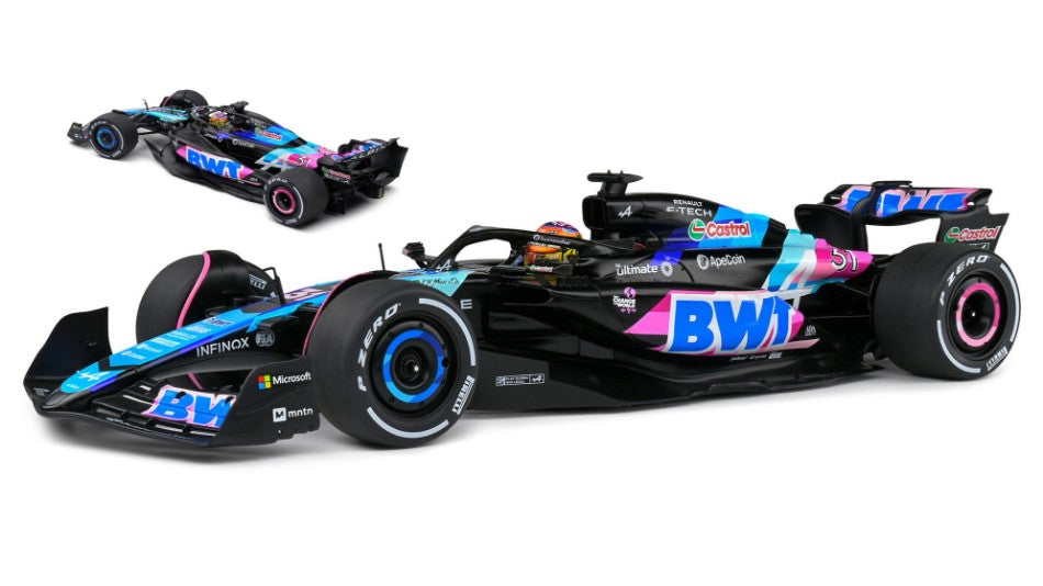 Solido - ALPINE F1 A524 TEAM BWT ALPINE N.31 MIAMI GP 2024 ESTEBAN OCON 1:18 - Cod. SL1814001
