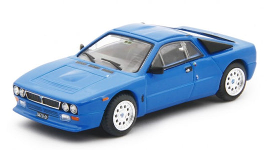 Laudo Racing - LANCIA 037 RALLY STRADALE 1982 BLUE 1:64 - Cod. MLCP0005