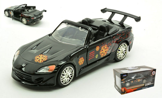 Jada Toys - JOHNNY'S HONDA S2000 FAST & FURIOUS BLACK 1:32 - Cod. JADA99543