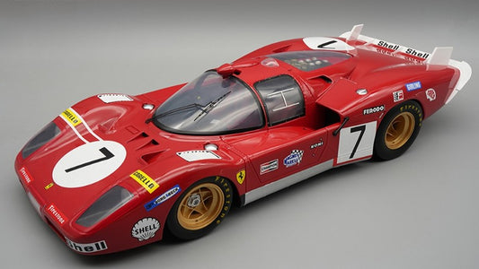 Tecnomodel - FERRARI 512S N.7 LE MANS 1970 BELL-PETERSON W/SHOWCASE 1:12 - Cod. TMD1202C