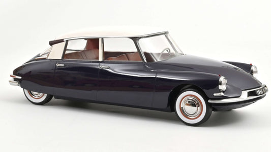 Norev - CITROEN DS 19 1955 PURPLE/CHAMPAGNE 1:12 - Cod. NV121579