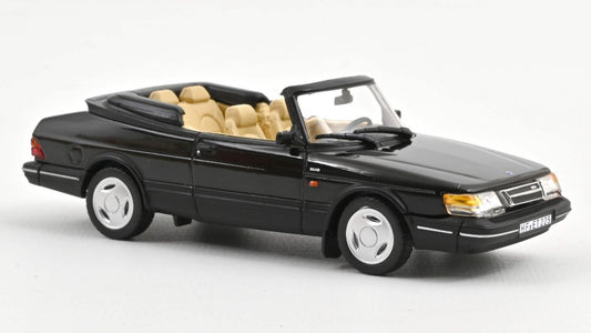 Norev - SAAB 900 TURBO CONVERTIBLE 1992 BLACK 1:43 - Cod. NV810045