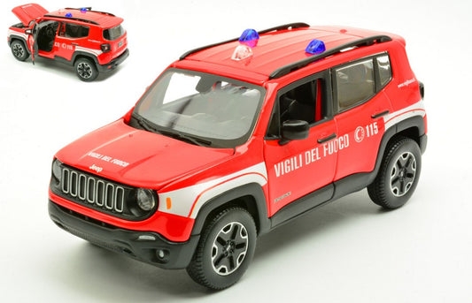 Maisto - JEEP RENEGADE VIGILI DEL FUOCO 1:24 - Cod. MI31520V