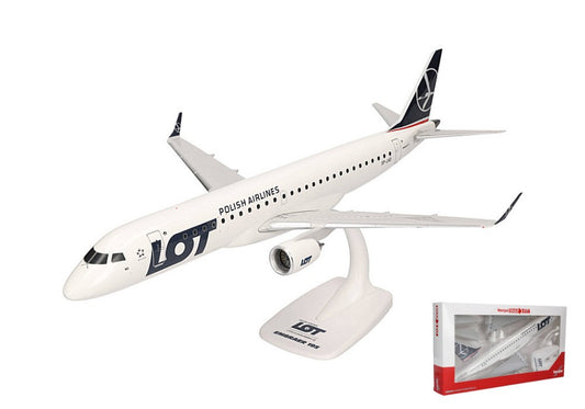Herpa - EMBRAER E190 LOT POLISH AIRLINES 1:100 - Cod. HP613989