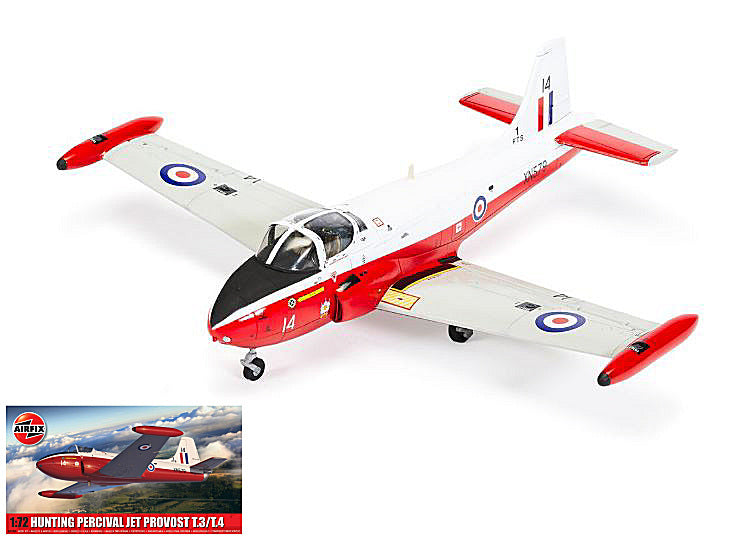 Airfix - HUNTING PERCIVAL JET PROVOST T 3 - T4 KIT 1:72 - Cod. A02103A