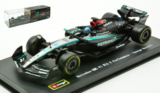 Burago - MERCEDES AMG W15 N.63 2024 GEORGE RUSSELL SIGNATURE 1:43 - Cod. BU38209R