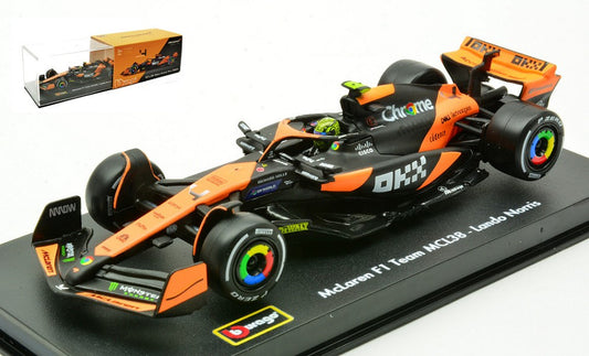 Burago - MCLAREN MCL 38 N.4 2024 LANDO NORRIS SIGNATURE 1:43 - Cod. BU38215N
