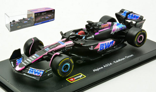 Burago - BWT RACING ALPINE A524 N.31 2024 ESTEBAN OCON SIGNATURE 1:43 - Cod. BU38220O