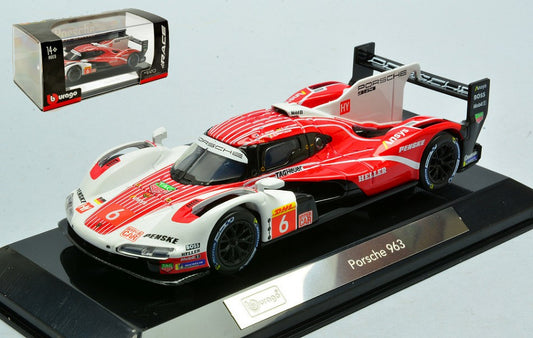 Burago - PORSCHE PENSKE 963 N.6 2024 1:43 - Cod. BU38319