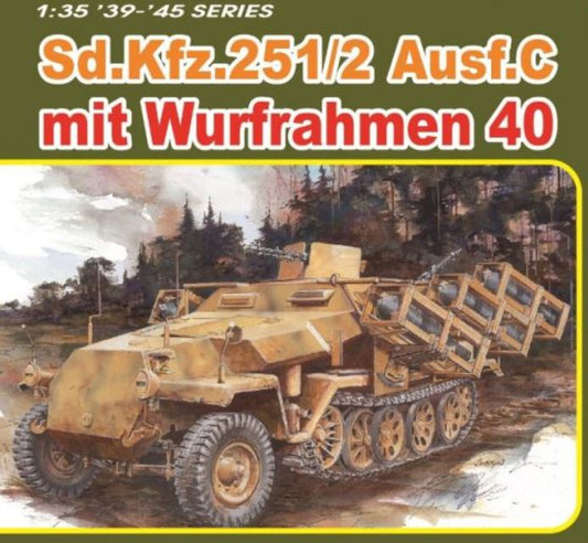 Dragon - Sd.Kfz.251 Ausf.C MIT WURFRAHMEN 40 KIT 1:35 - Cod. D6284