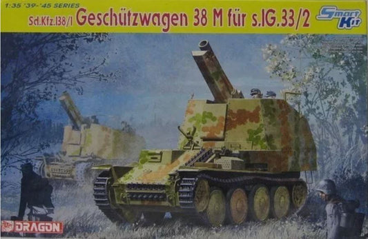 Dragon - Sd.Kfz.138/1 GESCHUTZWAGEN 38 M Fur s.IG.33/2 SMART KIT 1:35 - Cod. D6429