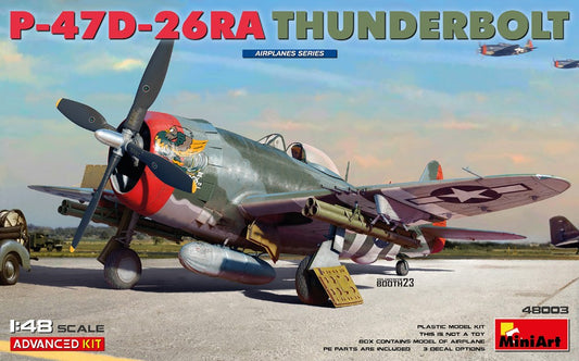 Miniart - P-47D-26RA THUNDERBOLT ADVANCED KIT 1:48 - Cod. MIN48003