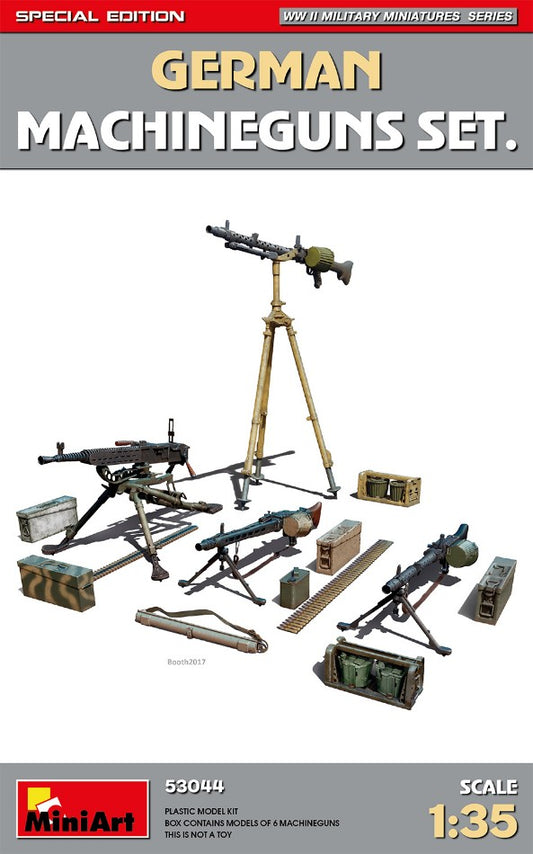 Miniart - GERMAN MACHINEGUNS SET SPECIAL EDITION KIT 1:35 - Cod. MIN53044