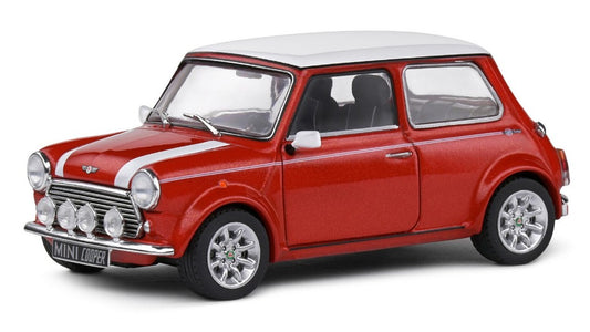 Solido - MINI COOPER S 1997 RED/WHITE 1:43 - Cod. SL4316603