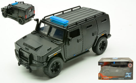 Jada Toys - AGENCY SUV FAST X FAST & FURIOUS MATT BLACK 1:32 - Cod. JADA34449