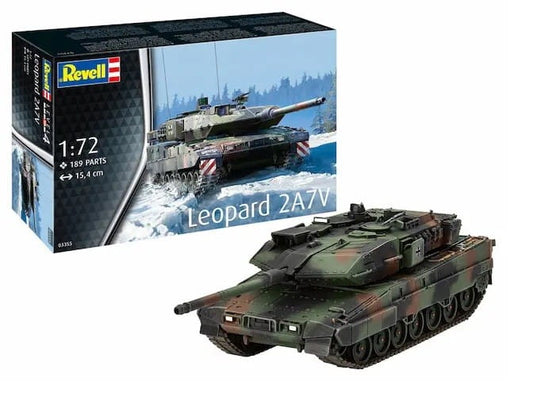Revell - LEOPARD 2A7V MODEL SET KIT 1:72 - Cod. RV63355