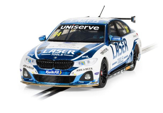 Scalextric - BMW 330e NGTC LASER TOOLS JAKE HILL 2023 SLOT 1:32 - Cod. C4526