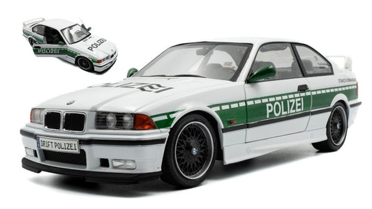 Solido - BMW 3-SERIES M3 (E36) COUPE POLIZEI 1991 WHITE/GREEN 1:18 - Cod. SL1803915