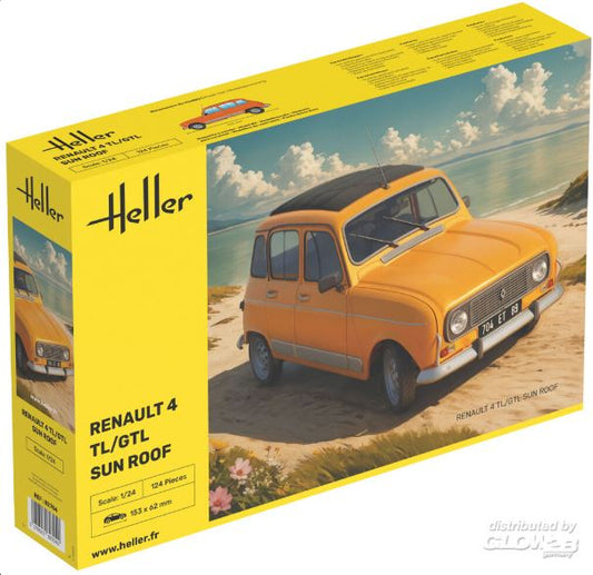 Heller - RENAULT 4TL/GTL SUN ROOF KIT 1:24 - Cod. HL82704