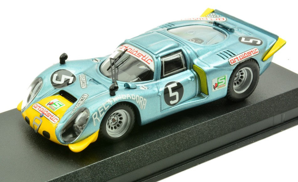 Best Model - ALFA ROMEO 33.2 N.5 CIRCUITO DA RESTINGA 1974 SANTOS PERAS 1:43 - Cod. BT9408-2