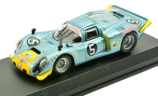 Best Model - ALFA ROMEO 33.2 N.5 CIRCUITO DA RESTINGA 1974 SANTOS PERAS 1:43 - Cod. BT9408-2